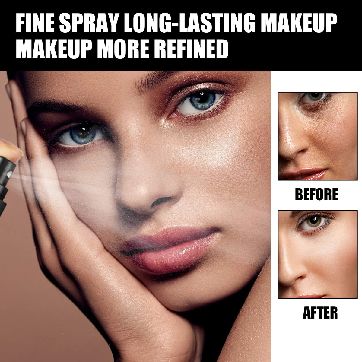 Matte Setting Spray, Oil Control Long-lasting Makeup Waterproof Setting Spray