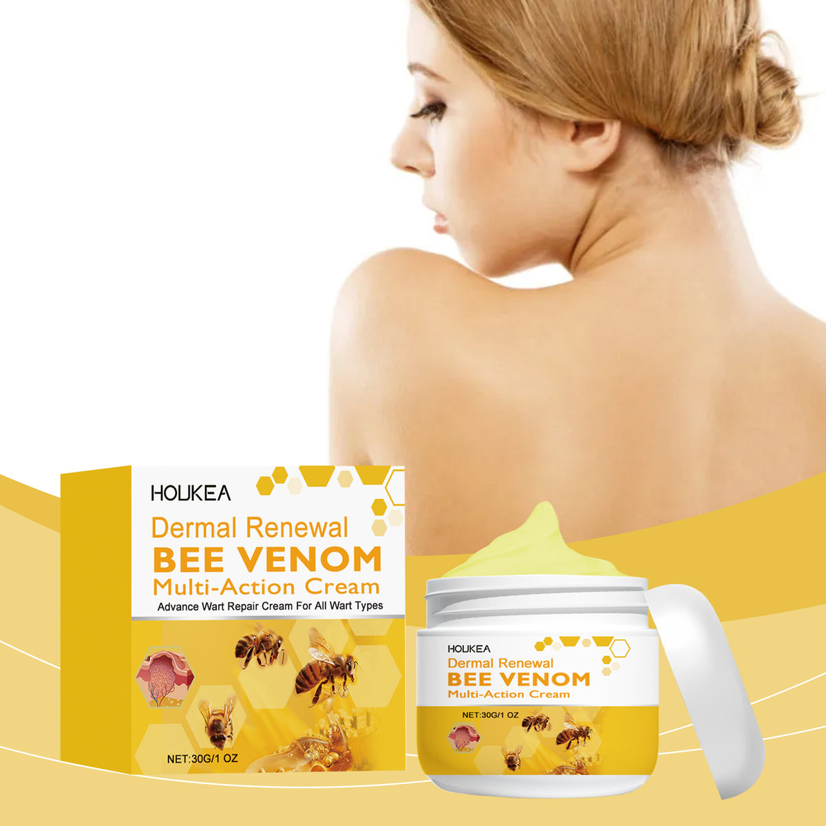 Bee Venom Relief Cream Mild Ingredient Repair Relief Body And Face Skin Cream