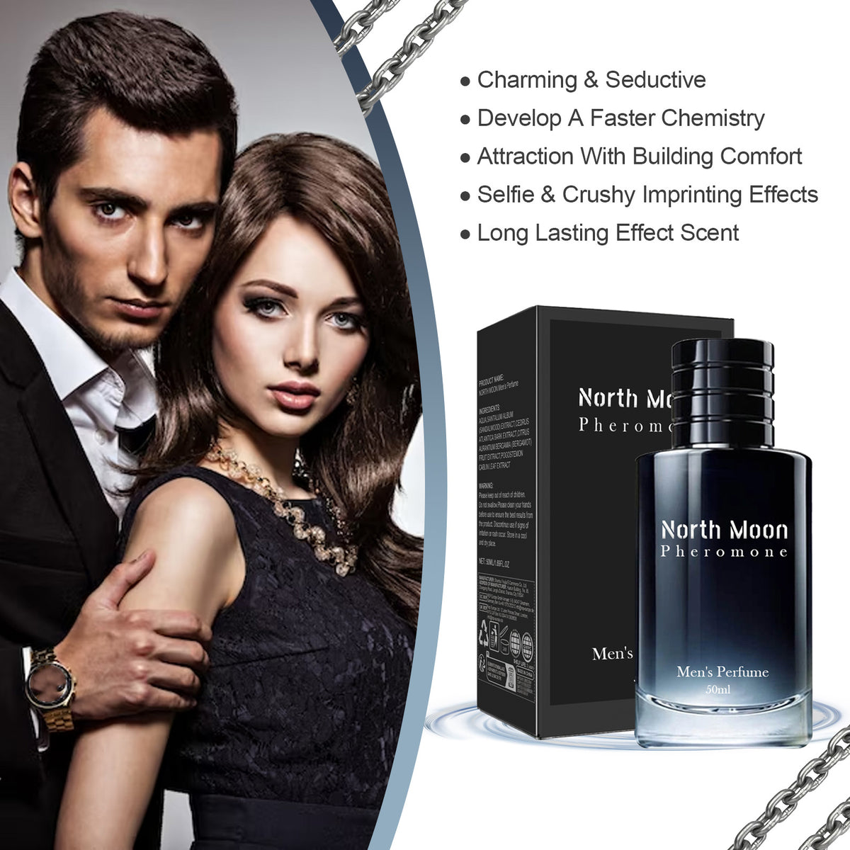 Men's Perfume, Long-Lasting Light Fragrance Fresh Niche Perfume Men And Women Mood Atmosphere Dating Perfume