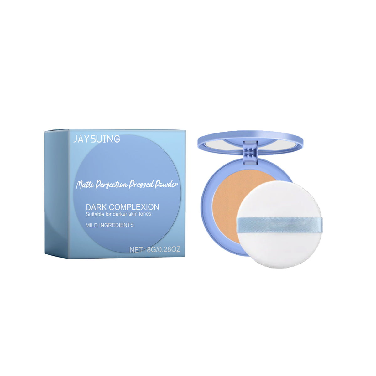 Oil Control Setting Powder, Light Setting Powder Delicate Skin Friendly Waterproof Oil Control Brightening Skin Tone