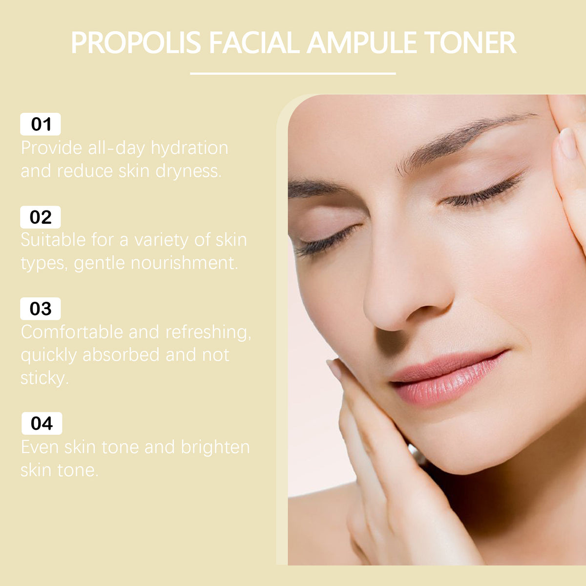 Hoygi Honey Ceramide Toner, Face Essence Spray Hydrating Moisturizing Face Toner