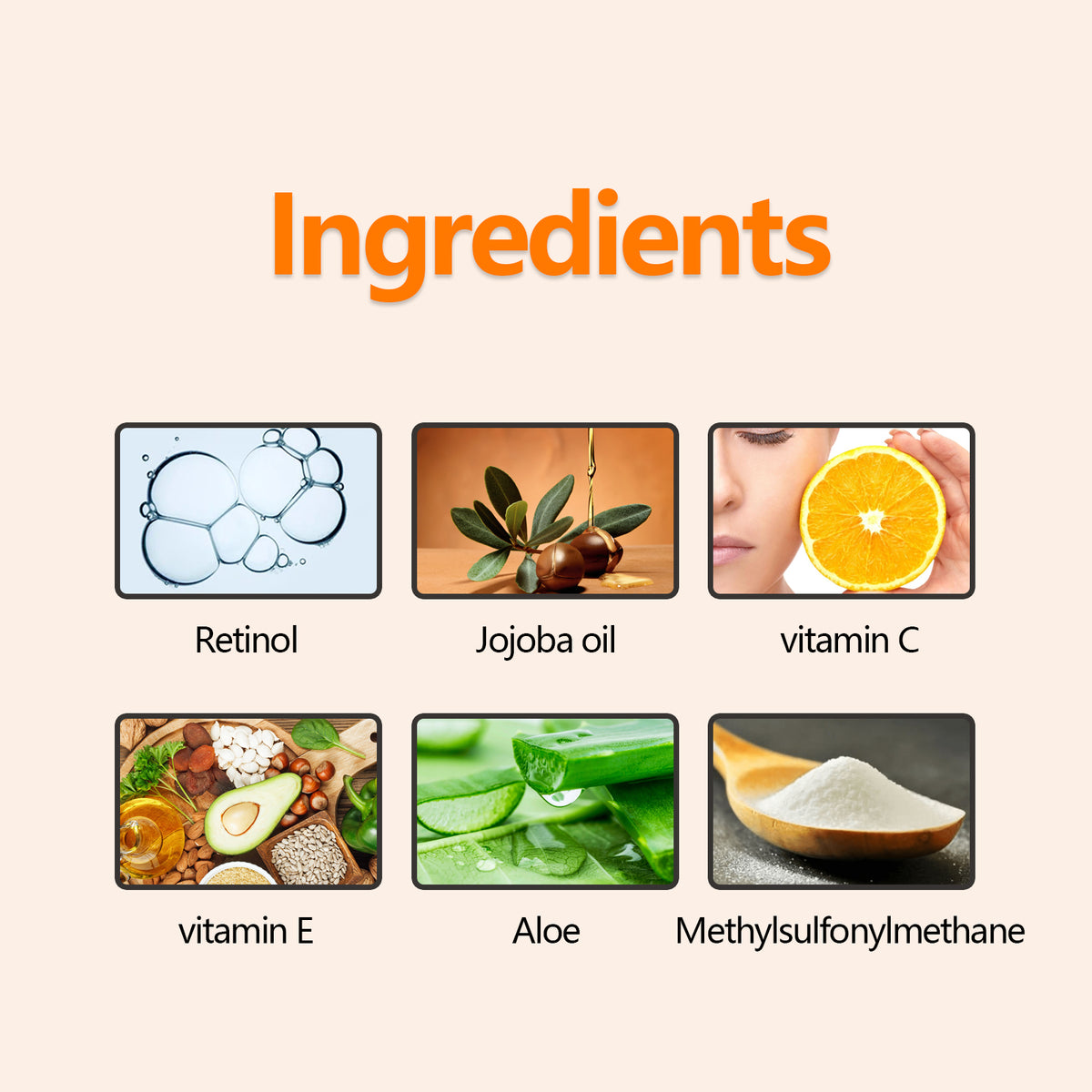 Vitamin C Face Serum, Lighten Fine Lines And Tighten Facial Skin Anti-Aging Serum