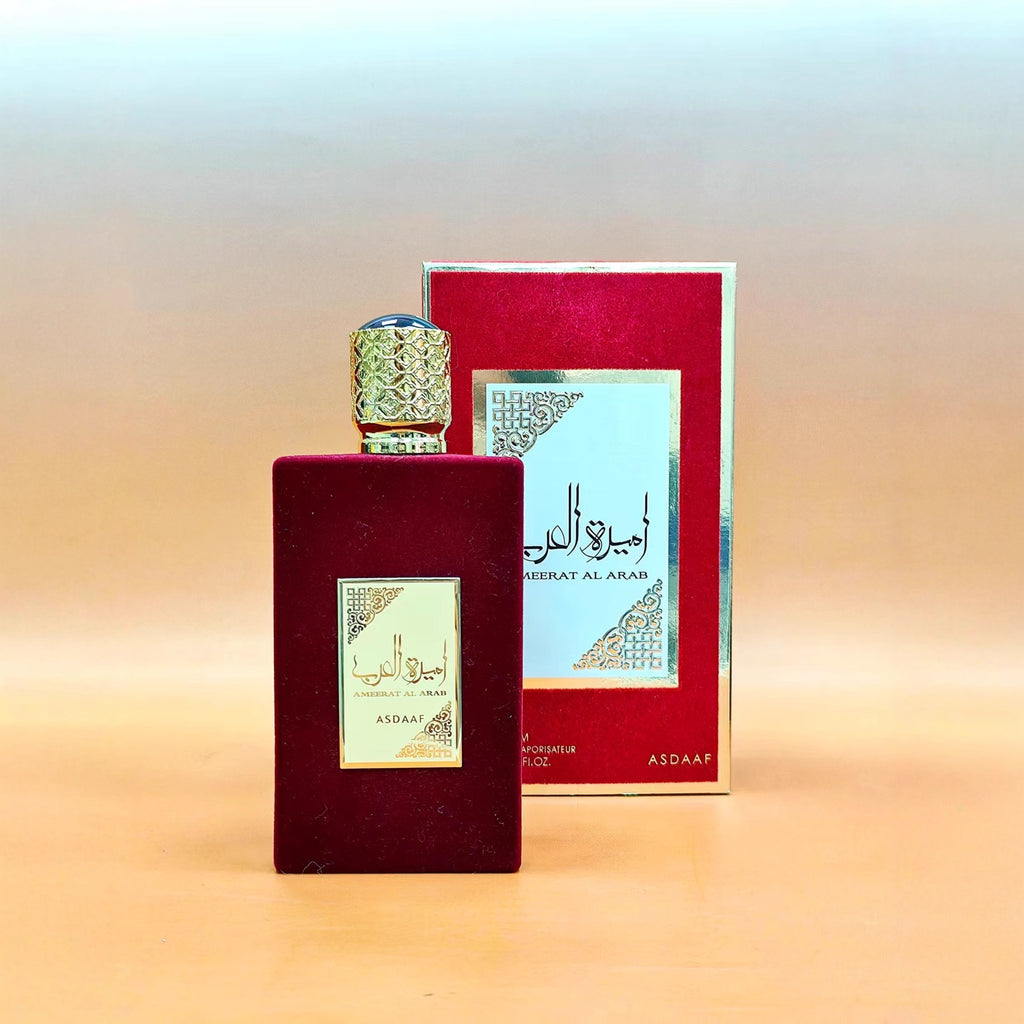 Arab princess men and women perfume Dubai Middle East red flannelette popular perfume