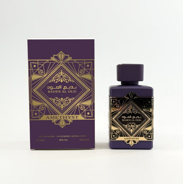 Lattafa Perfumes Bade'e Al Oud Oud Amethyst Fragrance