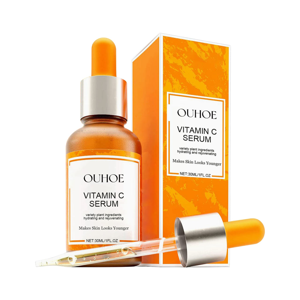 Vitamin C Face Serum, Lighten Fine Lines And Tighten Facial Skin Anti-Aging Serum