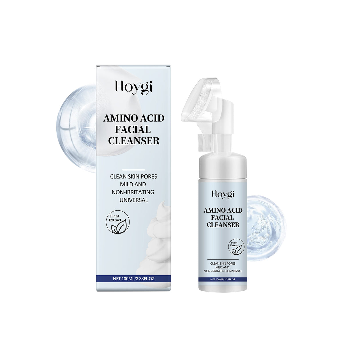 Gentle Foaming Cleanser Cleanser For Facial Skin Moisturizing And Hydrating Oil Control Refreshing Moisturizing Cleanser